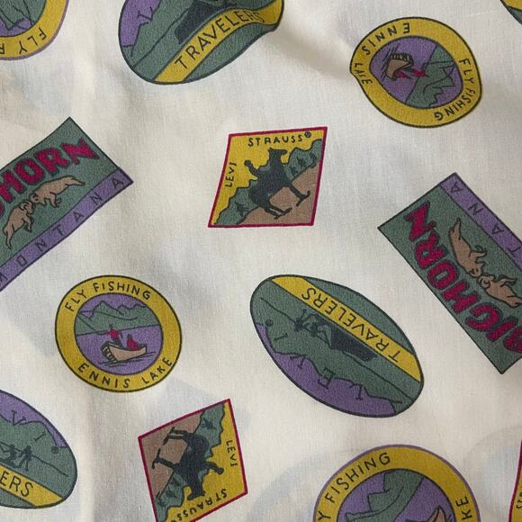 Levi's Travelers Vintage 1990's Button Down Shirt Size Large - Picture 5 of 7